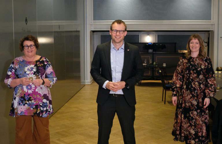 KrFs partiledelse på Landsmøtet 2021